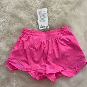 Hot Pink Lululemon Hotty Hot Shorts